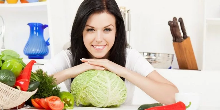 Most of the diets of patients with varicose veins contain vegetables.